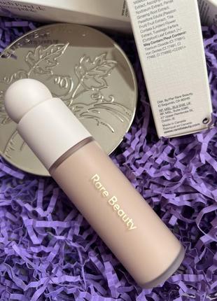 Ідеальний рідкий тональний крем rare beauty by selena gomez liquid touch weightless foundation, 140 с6 фото