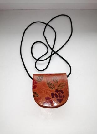 Кулон кошелек подвеска