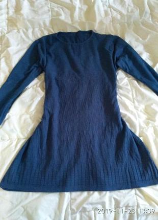 Платье туника свитер теплий1 фото