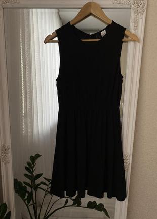 Літня сукня від h&m чорного кольору
