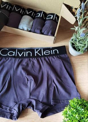 Чоловічі труси кельвін кляйн, труси чоловічі calvin klein, чоловічі боксери ck,  труси бавовняні