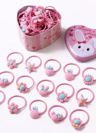 Детские заколки резинки для волос пеппа эдинорог бабочка принцесса бабочка фея