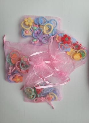 Детские заколки резинки для волос пеппа эдинорог бабочка принцесса бабочка фея