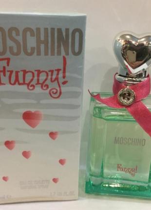 Женская туалетная вода moschino funny 50ml