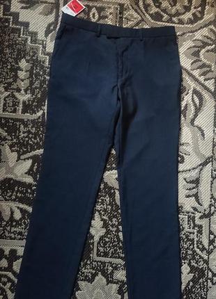 Брендові фірмові англійські легкі літні демісезонні брюки marks&spencer,нові з бірками,розмір 34/33.2 фото