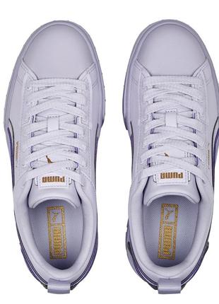 Кроссовки (снекерсы) женские puma mayze ut mono original7 фото