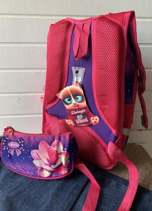 Рюкзак ранец школьный с пеналом каркасный3 фото