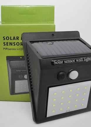 Ліхтар-світильник прожектор вуличний підвісний автономний на сонячній батареї день ніч датчик руху l1 фото