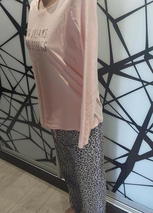 Домашний костюм, пижама esmara розовый леопард 44-464 фото