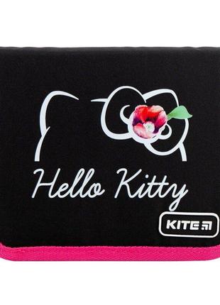 Пенал без наповнення kite education hello kitty 1 відділення, 1 відчинено