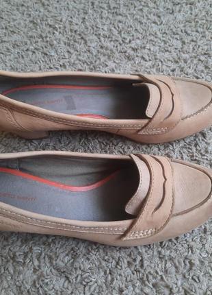 Туфлі балетки натур шкіра нові розмір  39 santi3 фото