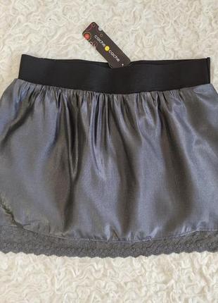 Стильная нарядная юбка юбка cache cache, франция, р.l/xl