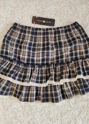 Легкая стильная юбка юбка cache cache, франция, р.m/l1 фото