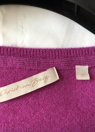 Кашеміровий светр christian berg. 36 eur барбікор,5 фото