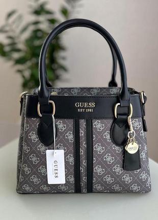 Женская сумка guess серая