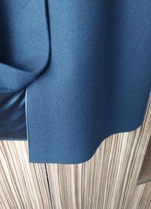 Мужское стильное брендовое шерстяное прямое пальто по колено resmann salzburg5 фото