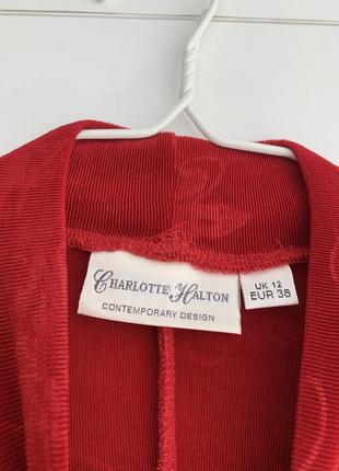 Красное платье charlotte halton3 фото