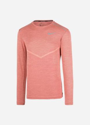 Спортивная футболка с длинным рукавом, лонгслив nike techknit ultra, оригинал