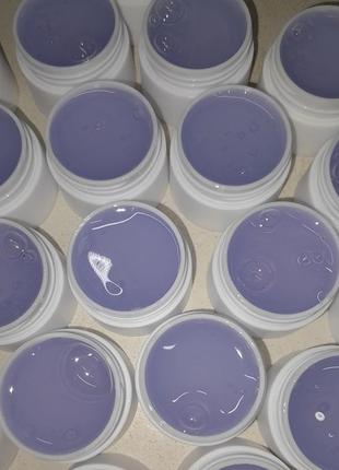 Гель для наращивания ногтей (прозрачно фиолетовый) 15 мл