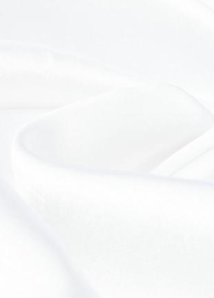 Ткань костюмная креп-сатин белый