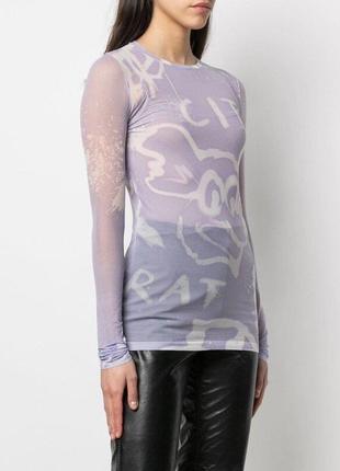 Кофта топ сетка acne studios maison margiela jean paul gaultier vivienne westwood jil sander