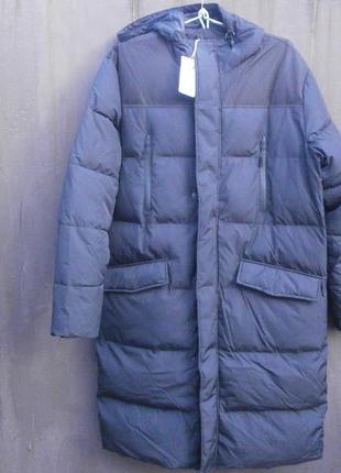 Продам  длинный мужской  пуховик пальто куртку2 фото