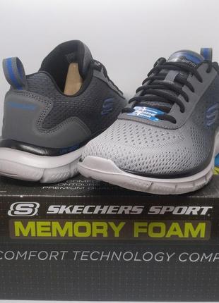 Стильні кросівки skechers track оригінал2 фото