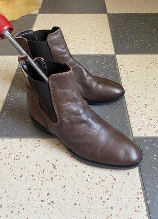 Челсі черевики шкіряні gino rossi2 фото