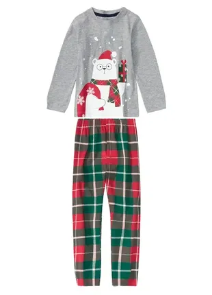 Пижама для мальчиков lupilu с рождественскими мотивами1 фото