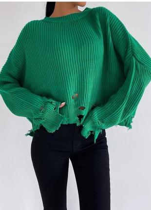 Укороченный свитер1 фото