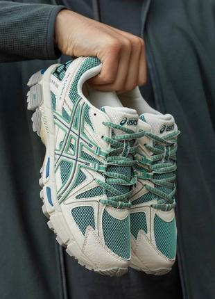 Мужские кроссовки asics gel-kahana beige1 фото