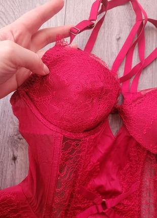 Роскошный корсет victorias secret 75 b оригинал7 фото