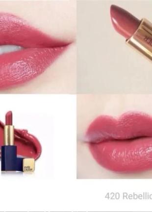 Помада для губ pure color envy lipstick in shade rebellious rose