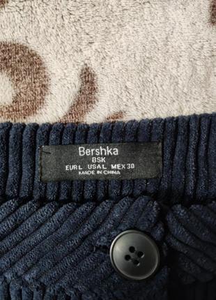 Юбка bershka вельветовая3 фото