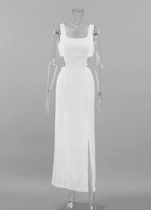 Сарафан,сукня на розпис,платье на розпись,вечірня сукня ,вечернее платье,нарядное платье,белое платье,сукня міді8 фото