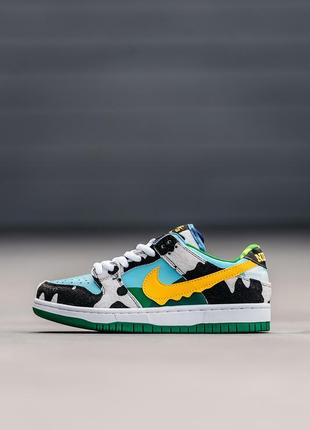 Кроссовки nike sb dunk low x ben &amp; jerry’s кроссовки2 фото