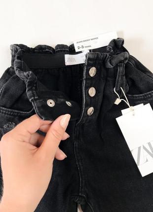 Дитячі джинси на дівчинку zara3 фото