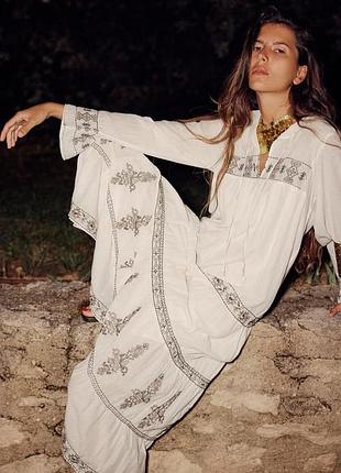 Zara -60% 💛 етно вишивка розкішна сукня вишиванка стильна xs,  м, l, xl