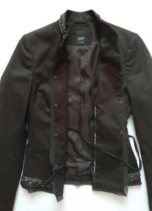 Коллекционный жакет пиджак блейзер с вышивкой от esprit p.m made in germany3 фото