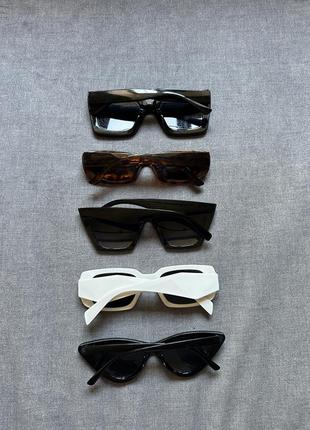 Солнцезащитные очки в стиле prada, saint laurent2 фото