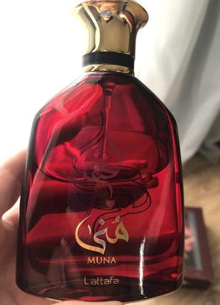 Женские духи lattafa muna 100ml.