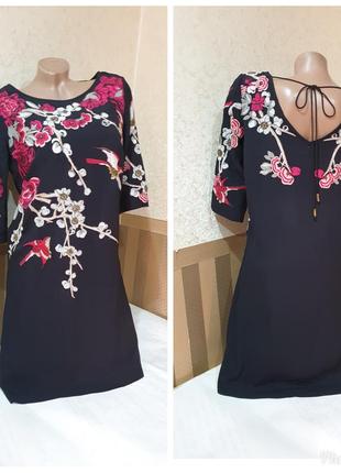 Платье с вышивкой. biba.