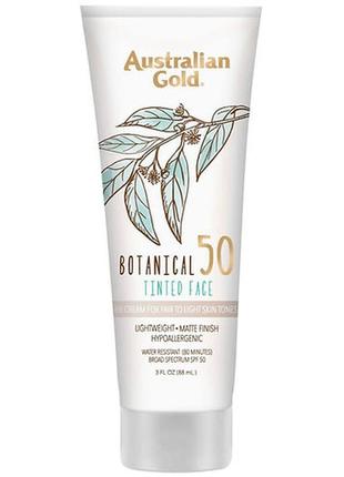 Сонцезахисний крем для обличчя з тонуючим ефектом australian gold botanical4 фото