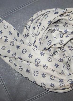 Легкий шелковый шарф