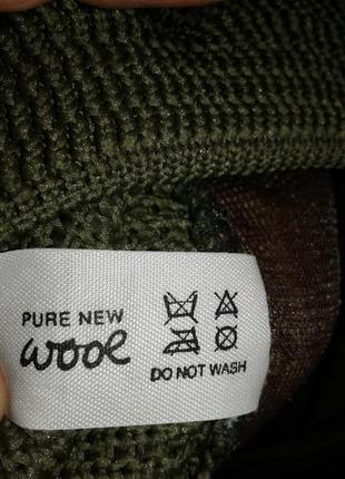 Кеппи- берет  в клеточку  демисезонная  унисекс pure new wool10 фото