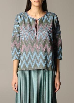 Кофточка  missoni cavalli з зигзагоподібним візерунком1 фото