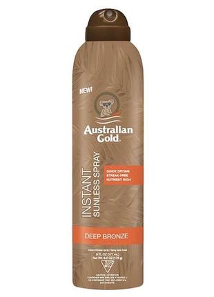 Спрей-автозагар australian gold instant sunless spray deep bronze1 фото