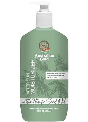 Увлажняющий лосьон после загара australian gold after sun hemp seed oil lotion