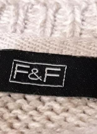 Брендовый   классный свитер с лисой р.20 от f  & f4 фото