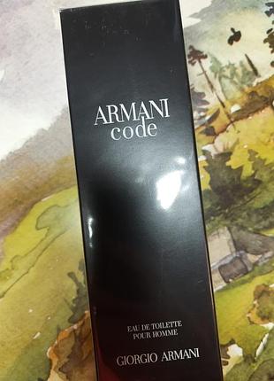 Armani code giorgio armani армани код  125мл